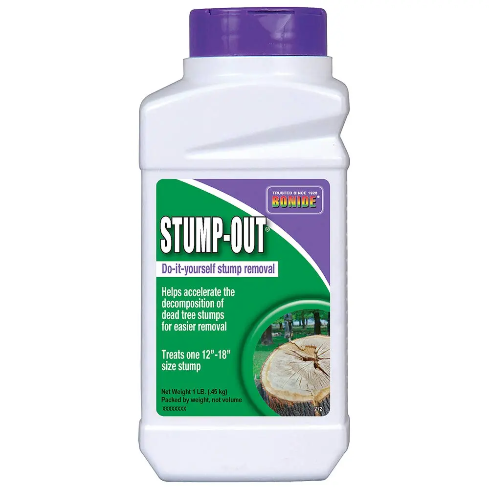 Bonide Stump-Out Granules 1 lb (454 g) | Accelerates Stump Decomposition for Easy Removal - main product image