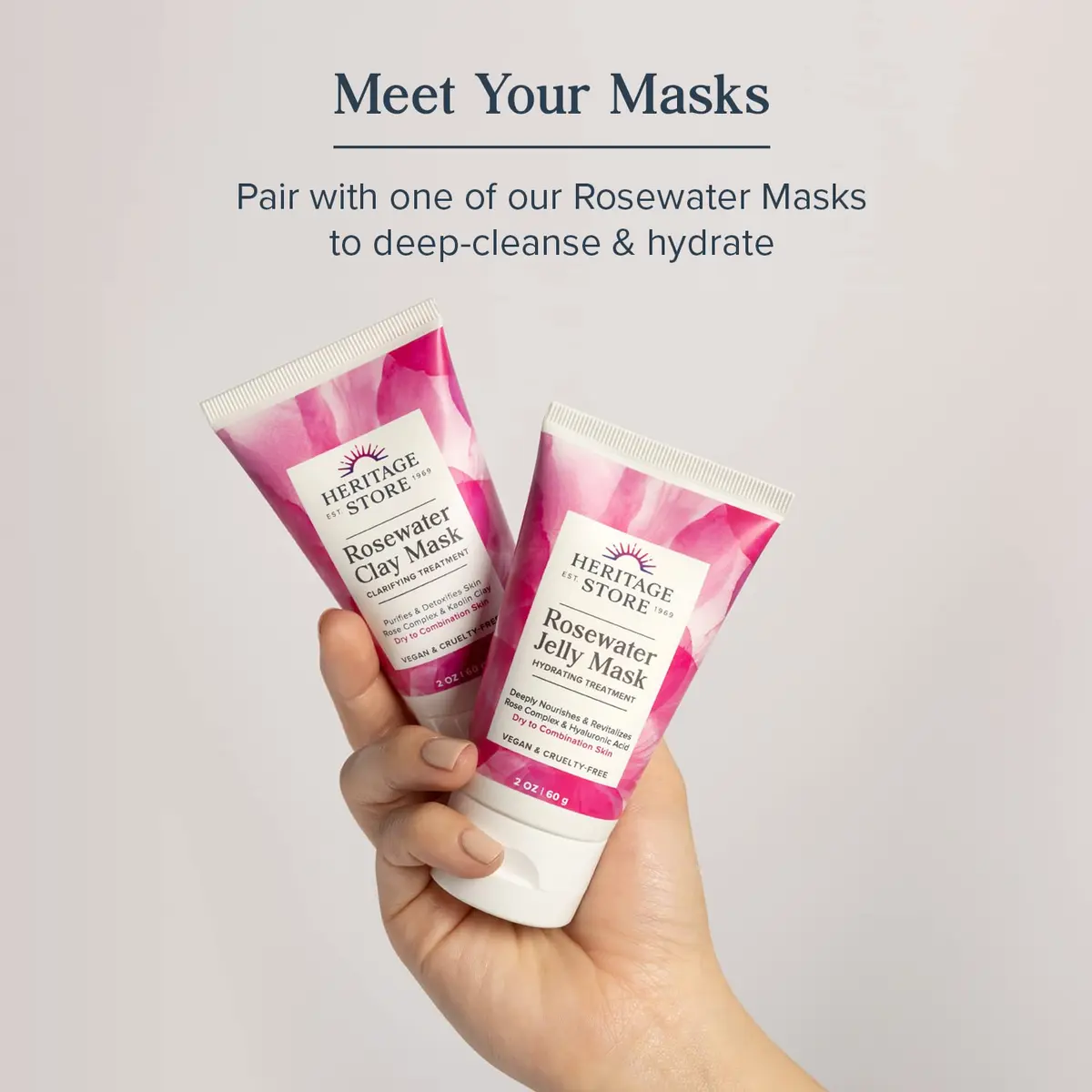 HERITAGE STORE Rosewater Facial Splash, Hydrating Toner (8oz) | Hydrates & Refreshes Skin with Rose Damask - view 4