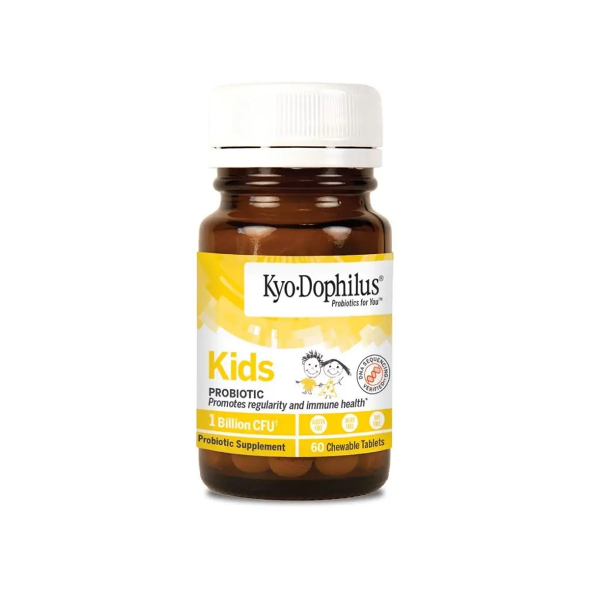 Wakunaga Kyo-Dophilus Kids Probiotic 60 Tablets | Clinically Studied Digestive & Immune Support - view 5