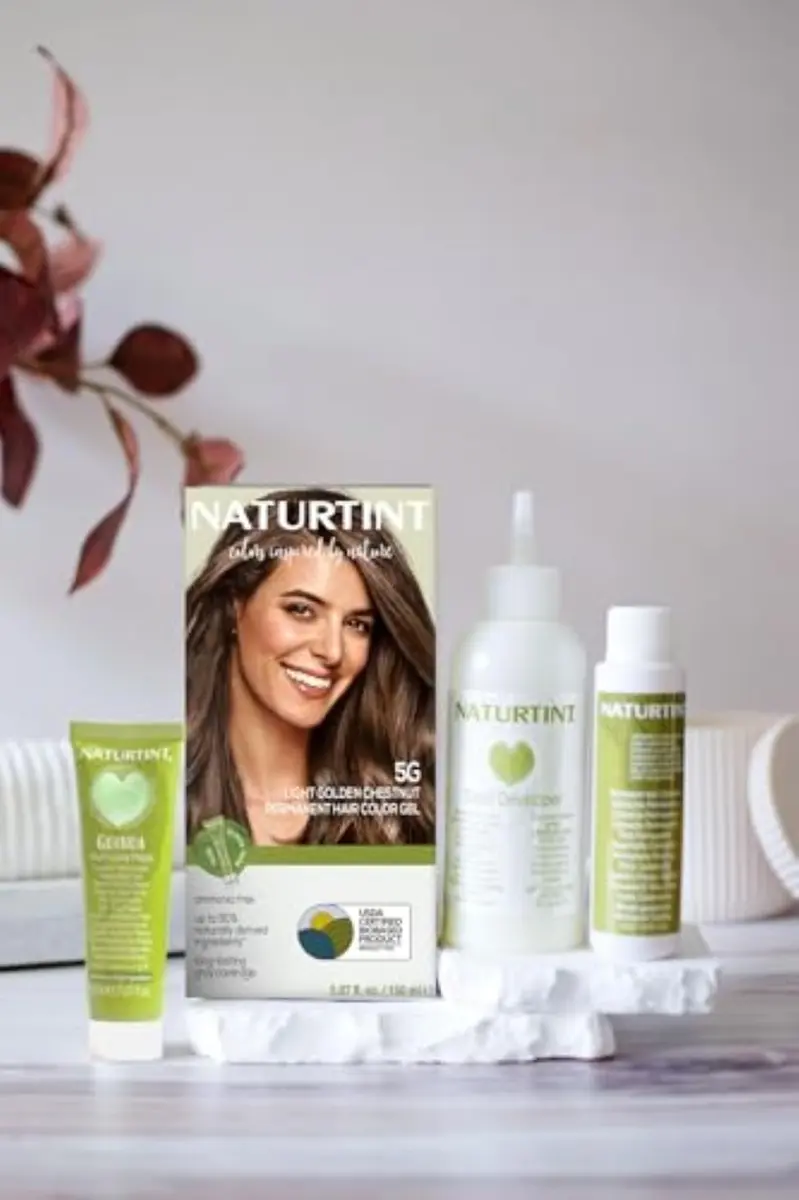 Naturtint 5G Light Golden Chestnut Permanent Hair Color 150ml | Up to 100% Gray Coverage, Ammonia-Free - view 3