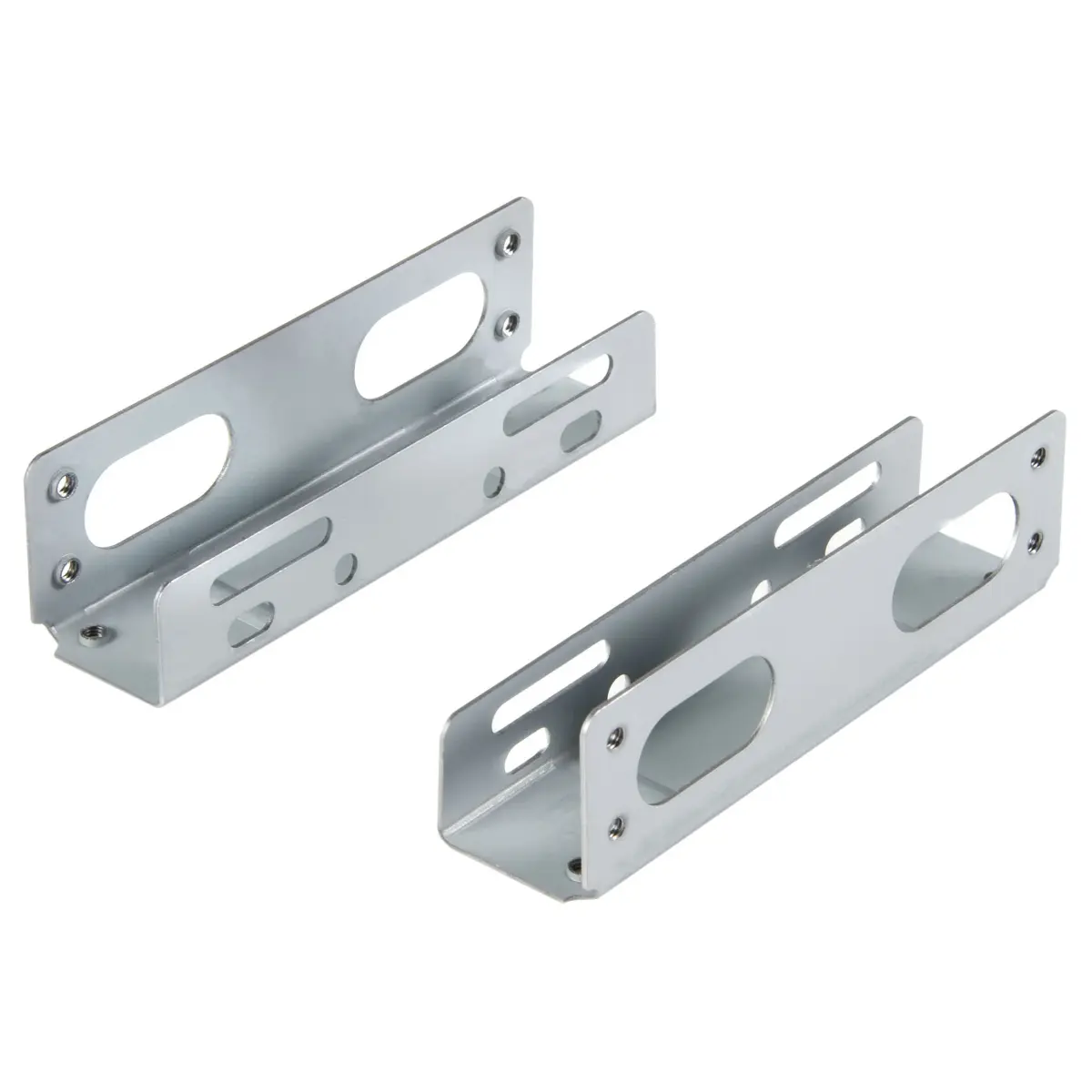 StarTech.com 3.5in to 5.25in Universal HDD Bracket Adapter, Silver | All-Metal Construction, 4 Mounting Screws Included - main product image