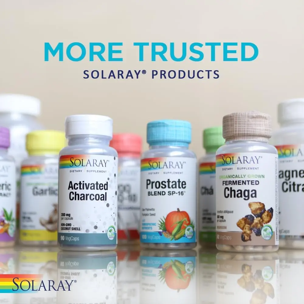 SOLARAY Vitamin C & Echinacea Root | 60 VegCaps | Supports Immune & Respiratory Health - view 4