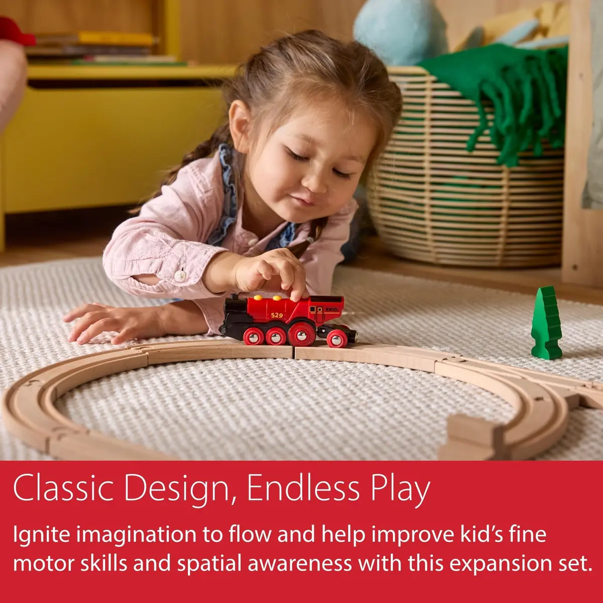 BRIO World Expansion Pack Intermediate - Wooden Train Tracks with Switches | Grow Railway System - view 5