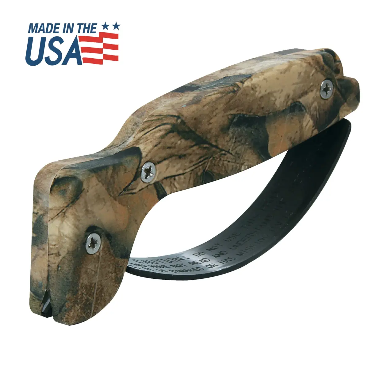 AccuSharp Knife Sharpener Camo Handle | Restores & Hones Straight & Serrated Knives - view 2
