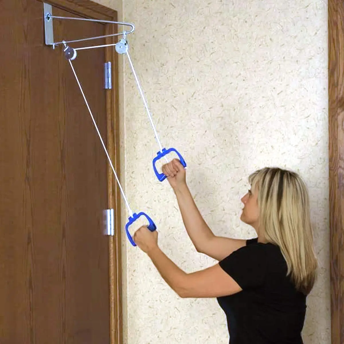 DMI Exercise Pulley Set for Physical Therapy 1 Count | Increase Mobility & Flexibility - view 3