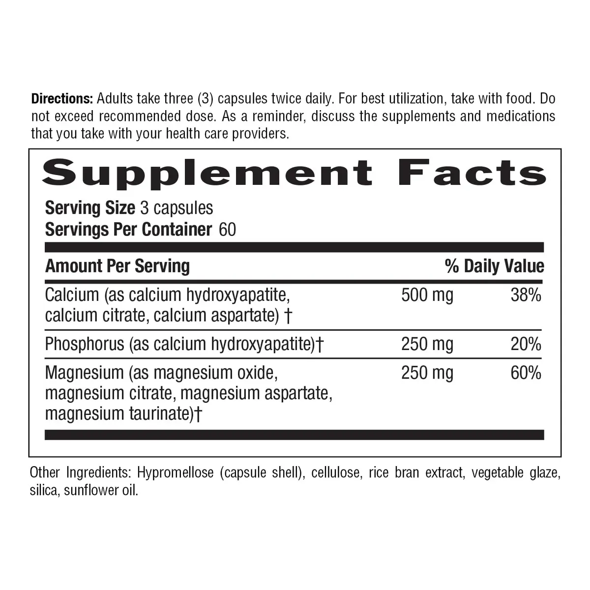 Country Life Target-Mins Calcium Magnesium 180 Capsules | Supports Bone & Muscle Health - view 7