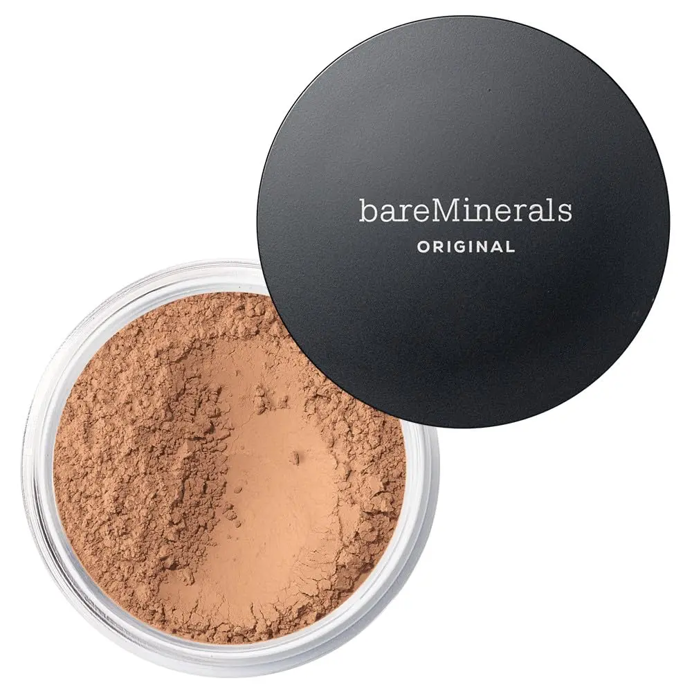 bareMinerals Original Loose Powder Foundation SPF 15 Medium Tan 18 7.9g (0.28 Oz) | Vegan, Cruelty-Free & Dermatologist-Tested - main product image