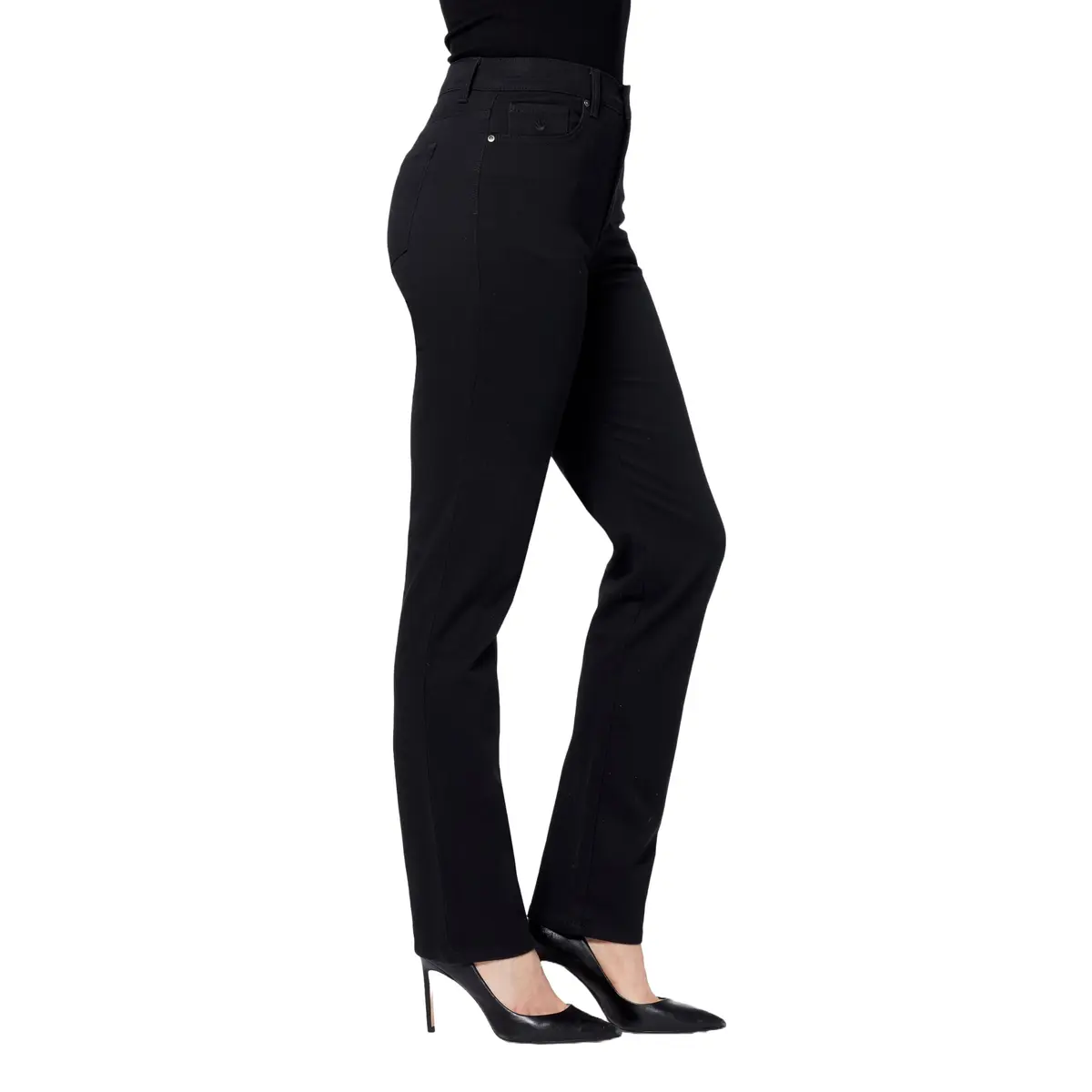 Gloria Vanderbilt Amanda High Rise Tapered Jeans 16 Short | Classic Fit & Versatile Style - view 2