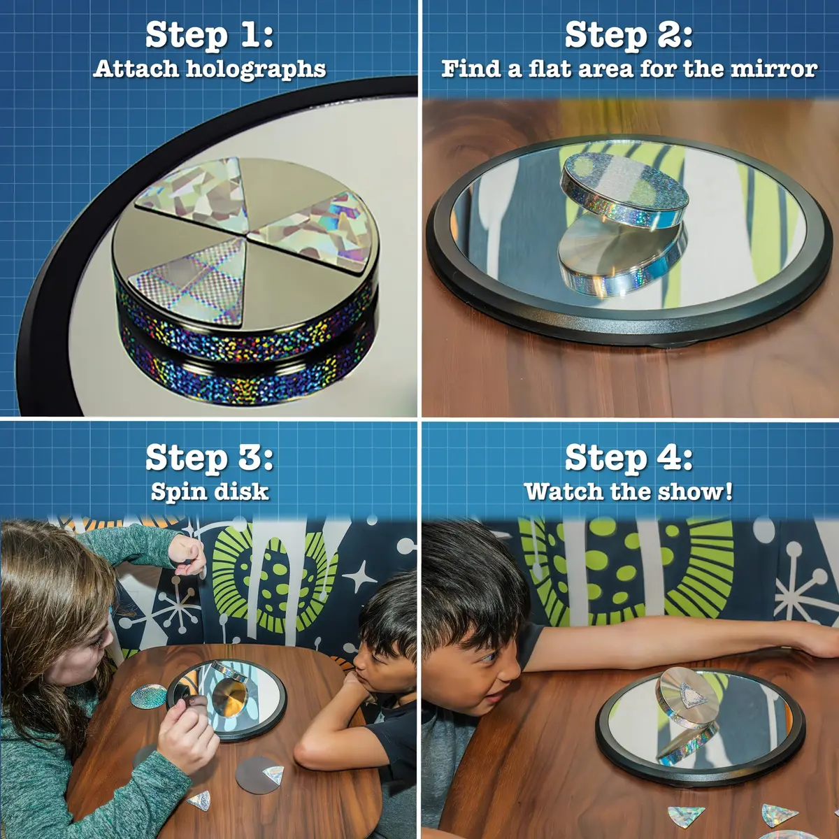 Toysmith Euler's Disk Physics Science Desk Toy 2.02 lb (0.92 kg) | Interactive STEM Toy for Focus & Relaxation - view 5