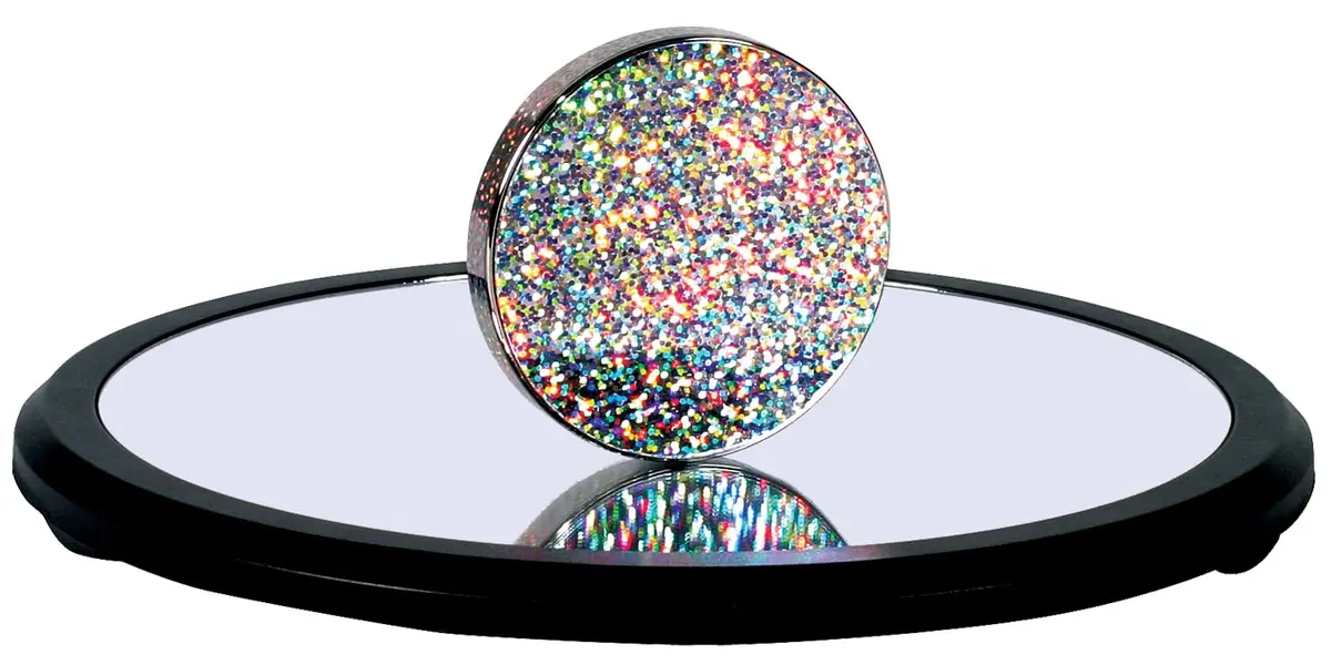 Toysmith Euler's Disk Physics Science Desk Toy 2.02 lb (0.92 kg) | Interactive STEM Toy for Focus & Relaxation - view 4
