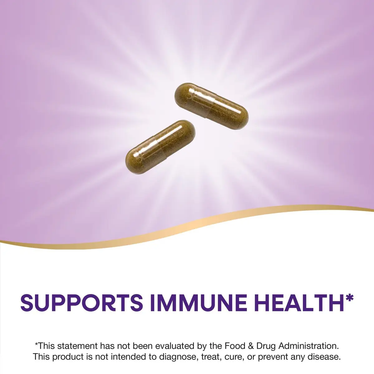 Natures Way Echinacea Goldenseal, 900 mg, 180 Veg Capsules | Supports Immune Health* - view 3