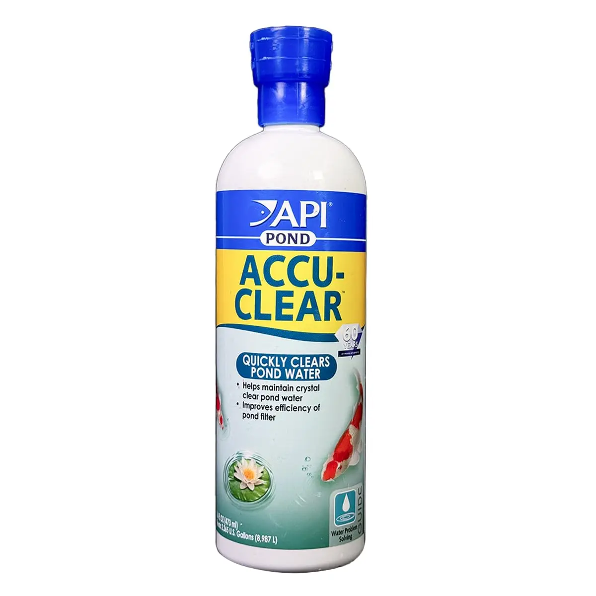 API ACCU-CLEAR Pond Water Clarifier 473ml (16 fl oz) | Clears Cloudy Water & Improves Filter Efficiency - main product image