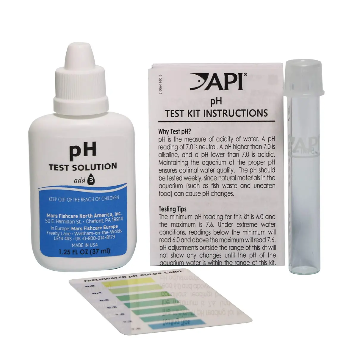 API pH TEST KIT 250-Test Freshwater Aquarium Water pH Test Kit | Easy Weekly Monitoring - view 2