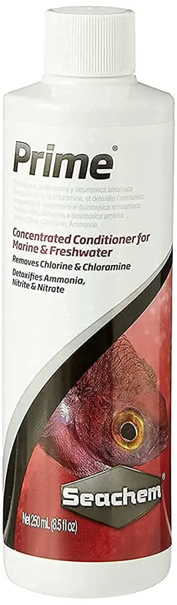 Seachem Prime Water Conditioner 250ml (8.5 fl oz) | Removes Chlorine & Chloramine - main product image