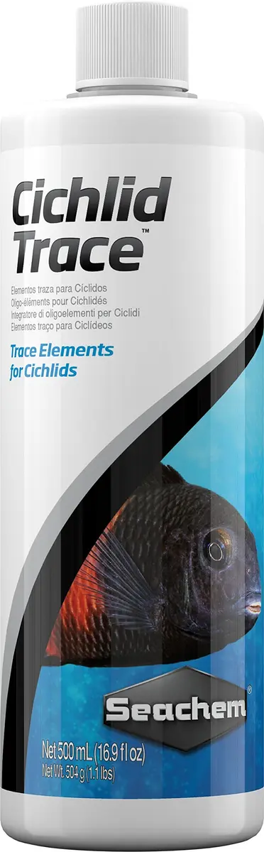 Seachem Cichlid Trace Elements 500ml | Restores Fish Trace Nutrients for Healthy Growth - main product image