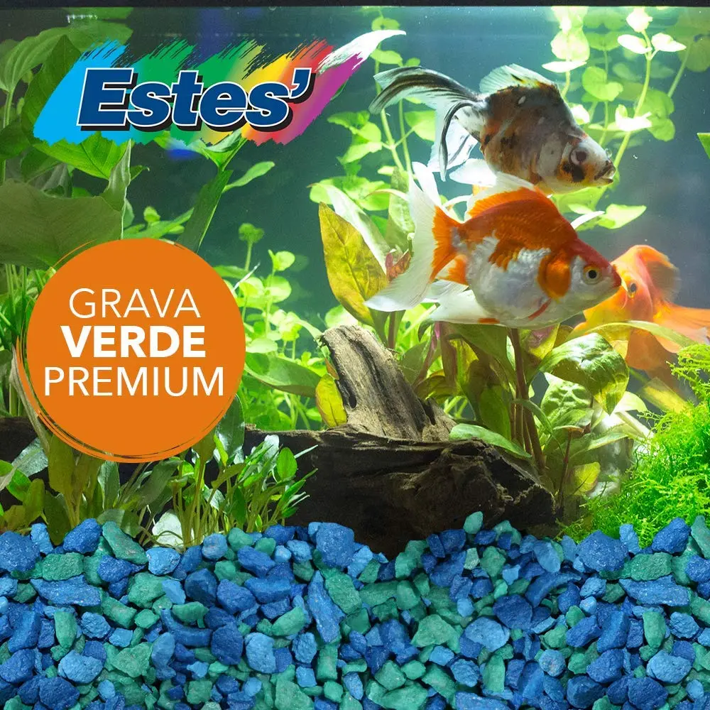 Spectrastone Lake Green Aquarium Gravel 5lb | PH-Neutral Freshwater Decor - view 4