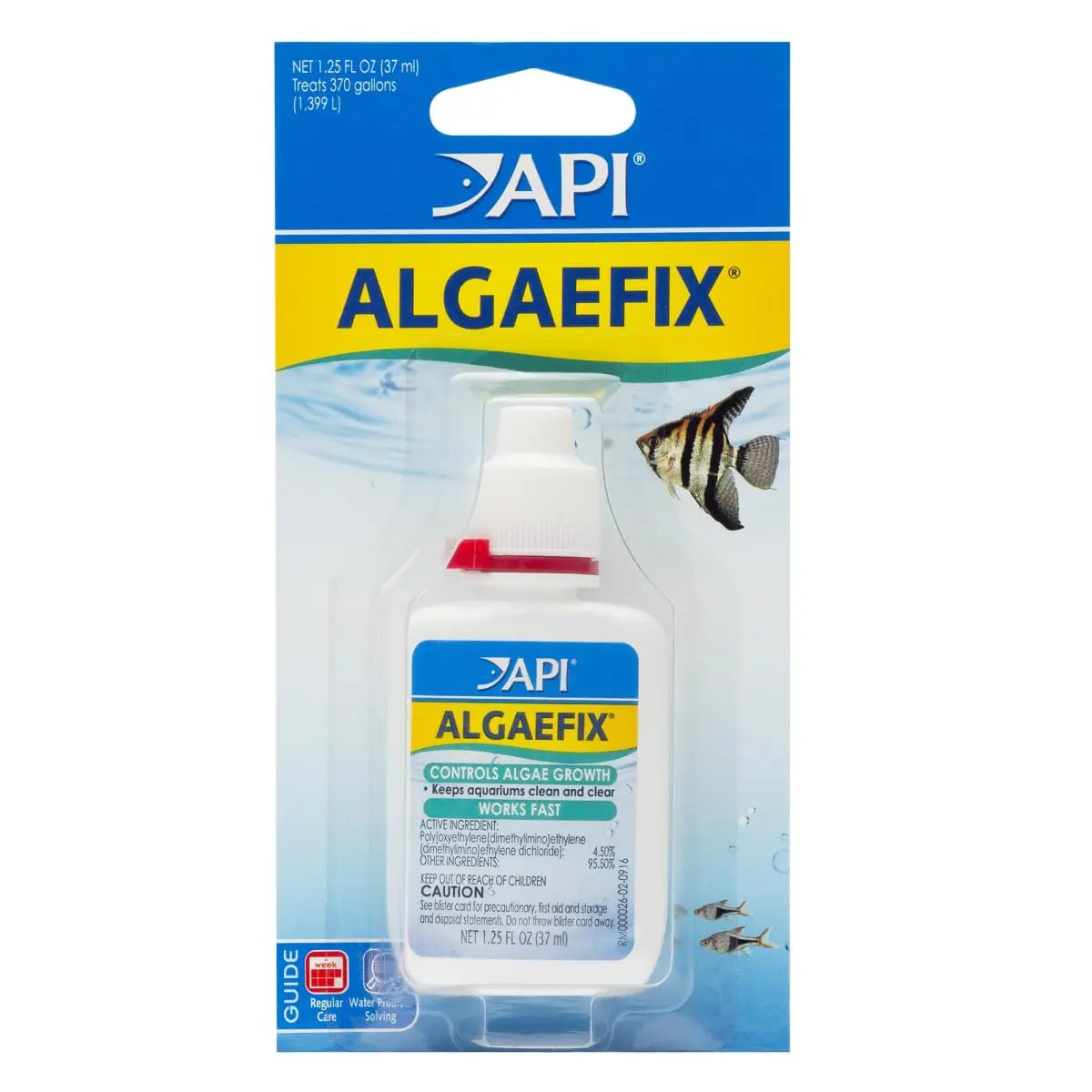 API ALGAEFIX Algae Control 37ml (1.25 Fl Oz) | Controls Green Water, String & Hair Algae - main product image