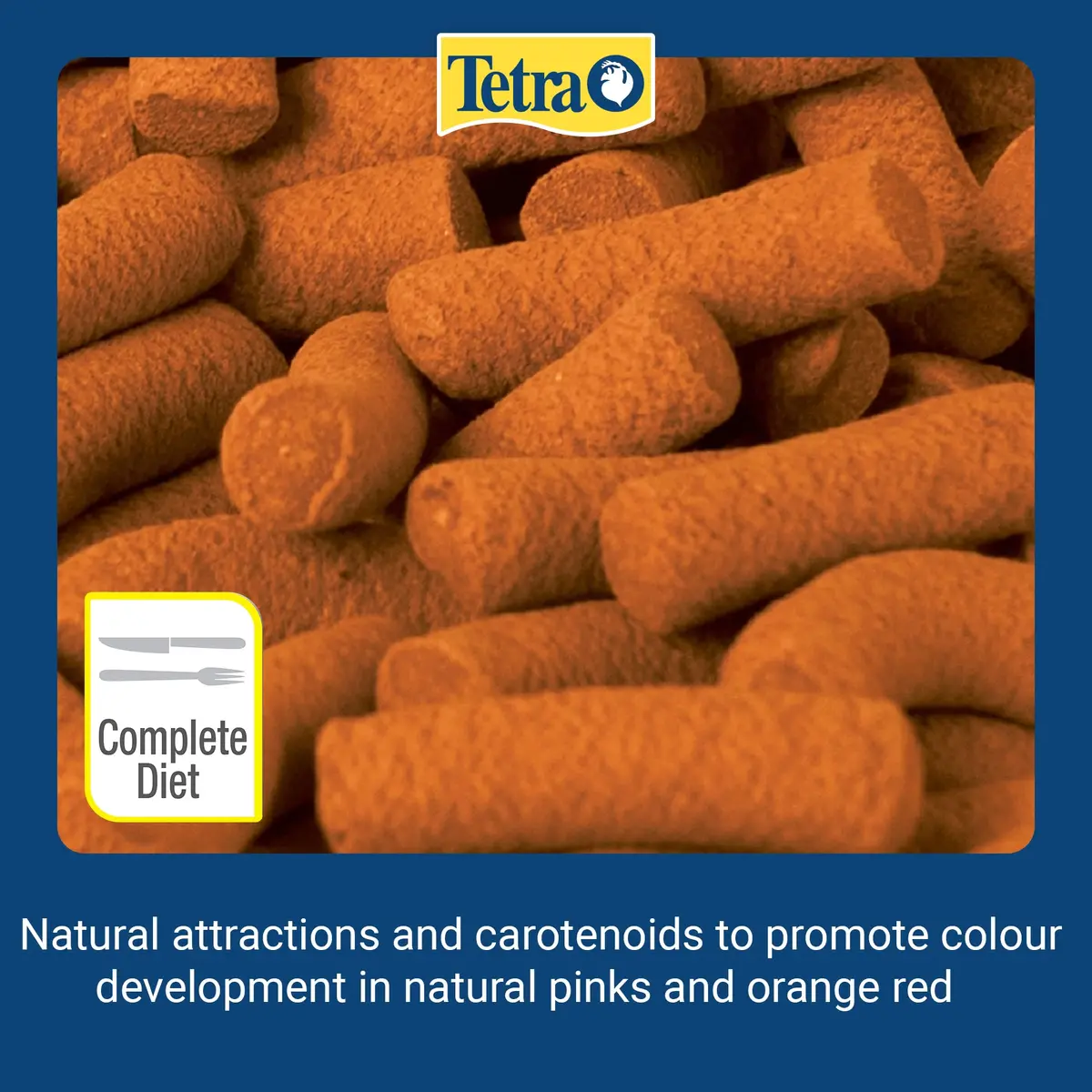 Tetra JumboMin Large Floating Sticks 7.4oz | Supports Carnivorous Fish & Bright Colors - view 3