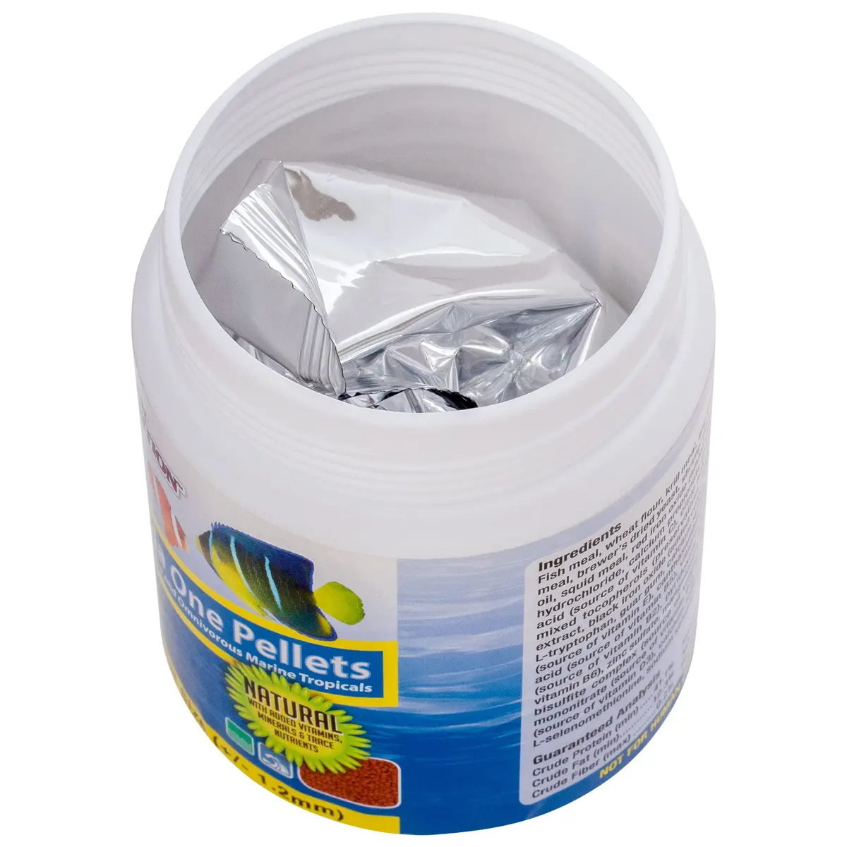 Ocean Nutrition Tropical Fish Food Soft Moist Sinking Pellets 200 g (7 oz) | High Protein 41% Guppy Food - view 6