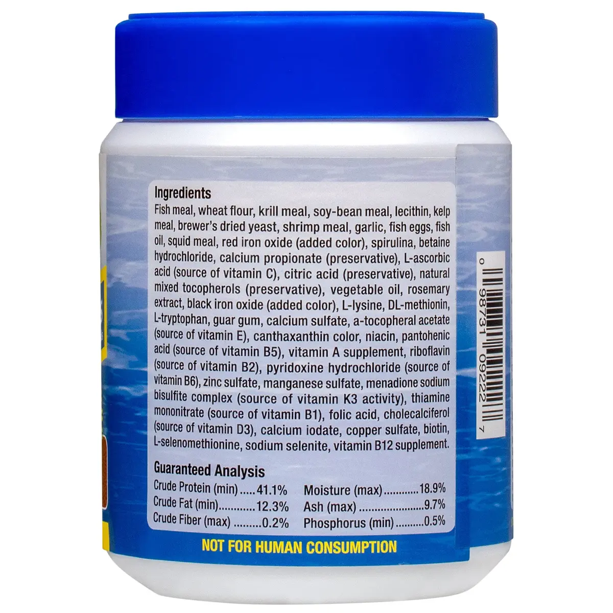 Ocean Nutrition Tropical Fish Food Soft Moist Sinking Pellets 200 g (7 oz) | High Protein 41% Guppy Food - view 2