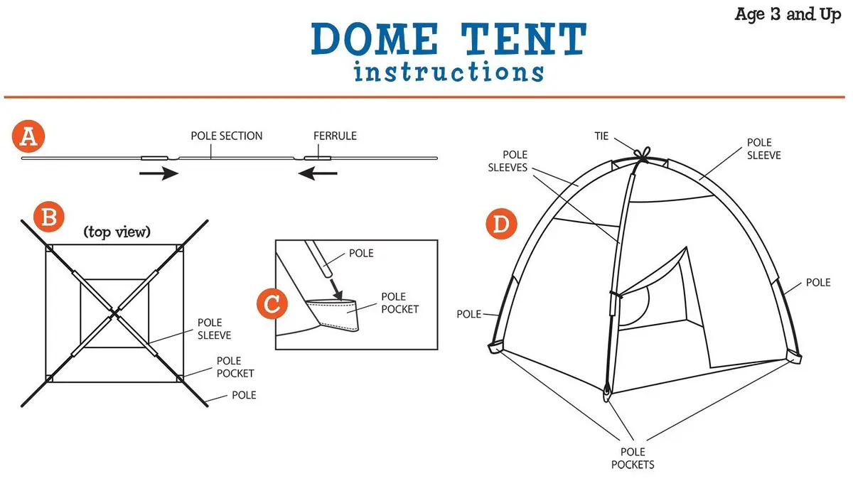 Pacific Play Tents Under the Sea Cabana 60" x 35" x 40" | UV Treated Waterproof Play Tent for Kids - view 7