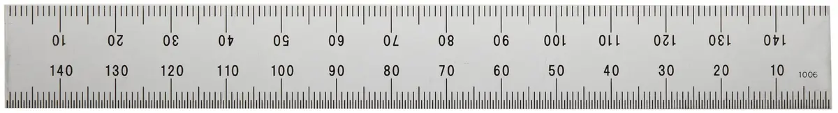 Mitutoyo Steel Rule 150mm | Precise Stainless Steel Measuring Tool - view 2