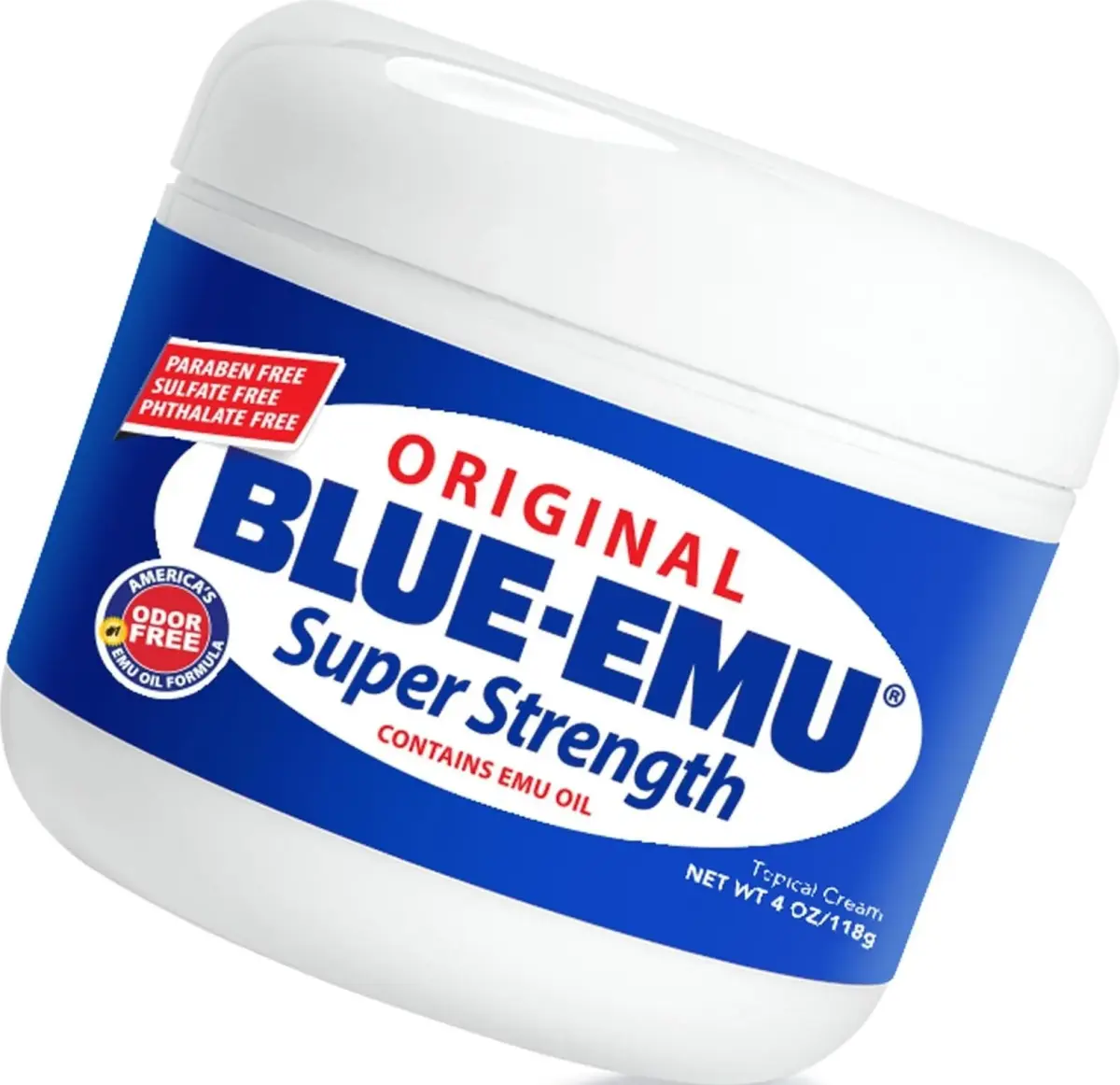 Blue-EMU Original Super Strength Cream 118ml (4 oz) | Daily Muscle & Joint Support - main product image