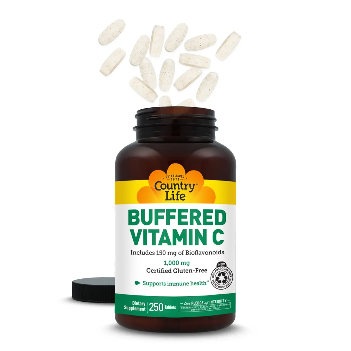 Country Life Buffered Vitamin C 1000 mg | Supports Immunity & Antioxidants (70-120 chars) - view 8