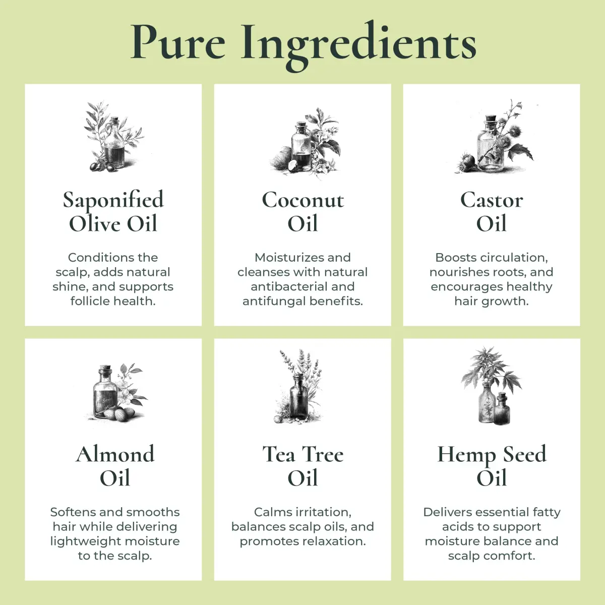 J·R·LIGGETT'S All-Natural Shampoo Bar Tea Tree & Hemp Oil 99g (3.5 oz) | Supports Strong & Healthy Hair - view 4