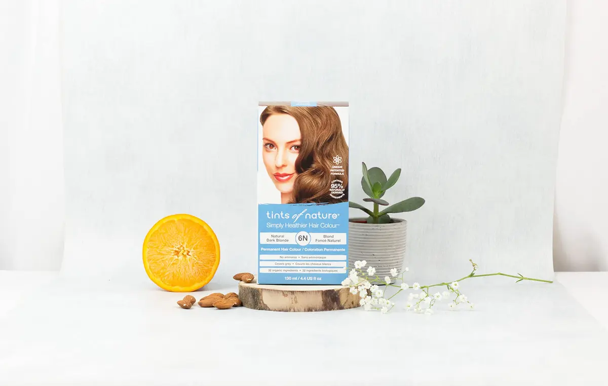 Tints of Nature 6N Natural Dark Blonde Permanent Hair Dye | Vegan, Ammonia-Free, 4.4 fl oz - view 5