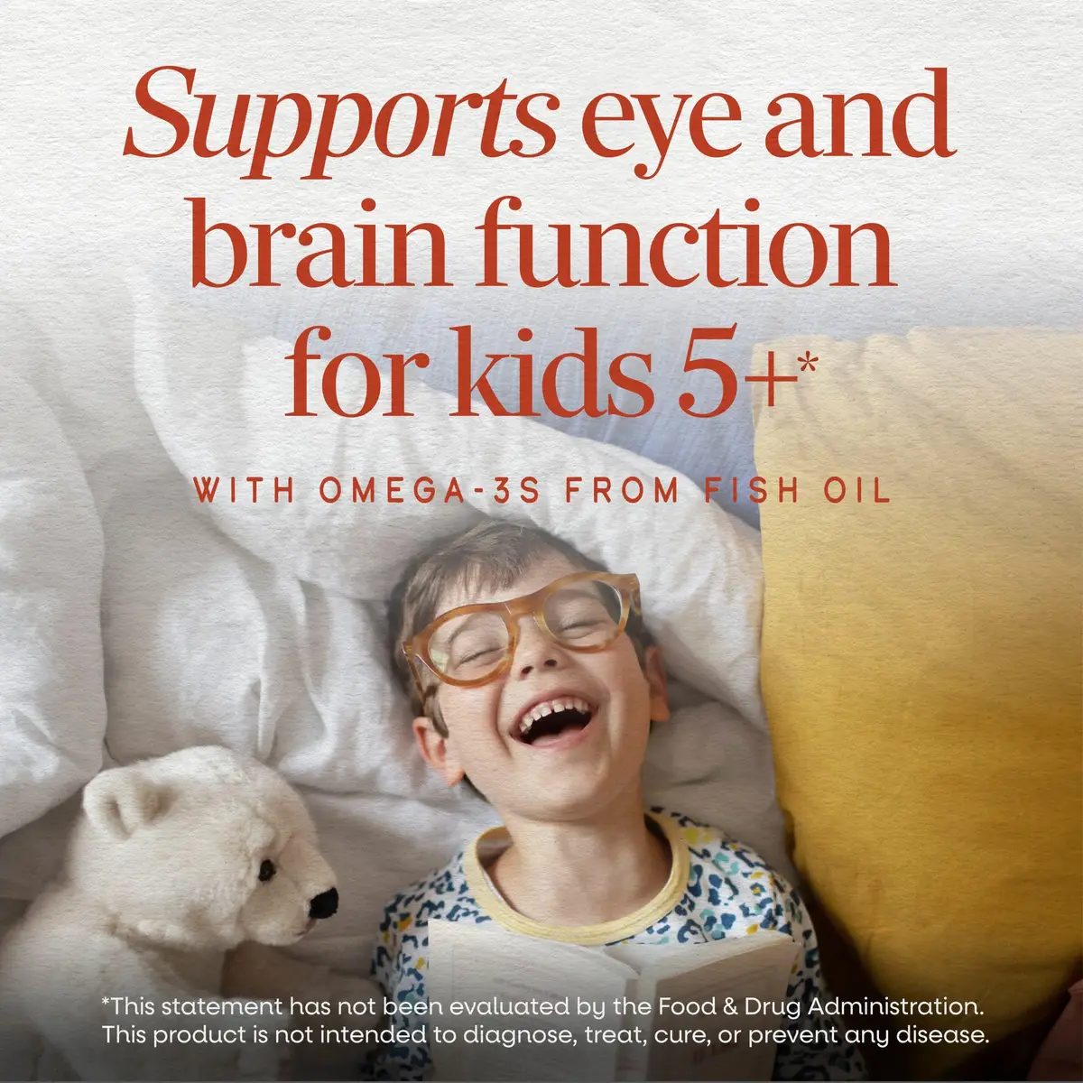 Nature's Way Kids Omega 3 Fish Oil 120 ct | Supports Brain & Eye Function - view 2