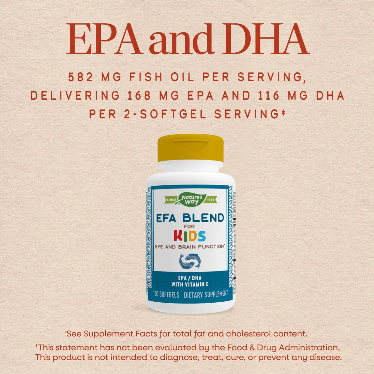 Nature's Way Kids Omega 3 Fish Oil 120 ct | Supports Brain & Eye Function - view 3