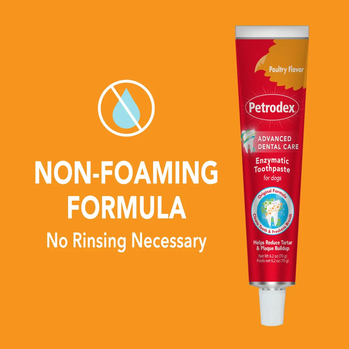 Petrodex Enzymatic Dog Toothpaste Poultry Flavor 75ml (2.5oz) | Controls Plaque & Fights Bad Breath - view 5
