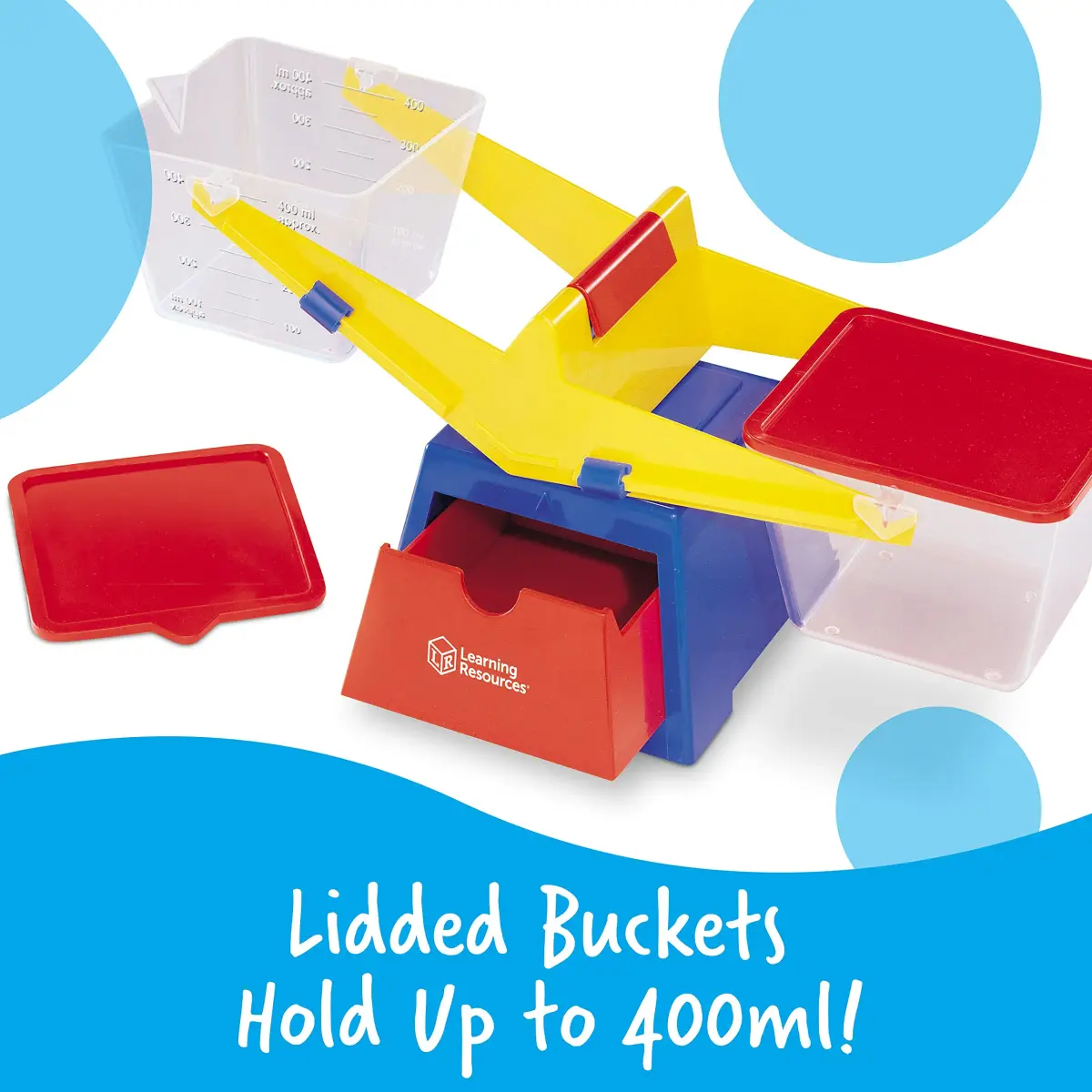Learning Resources Primary Bucket Balance | STEM Learning Tool for Ages 3+ - view 5