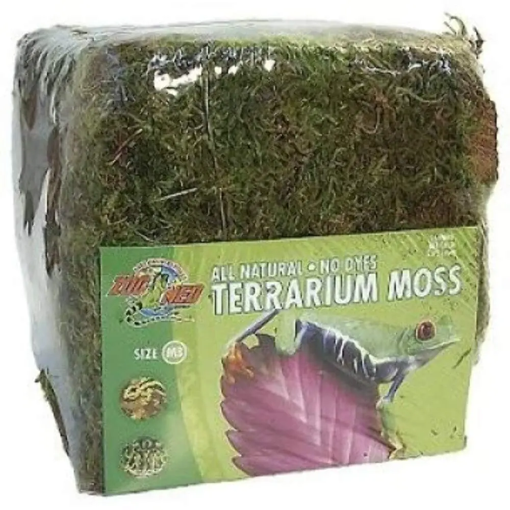 Zoo Med Terrarium Moss 30-40 Gallons | Natural Humidifying Substrate for Reptiles & Amphibians - main product image