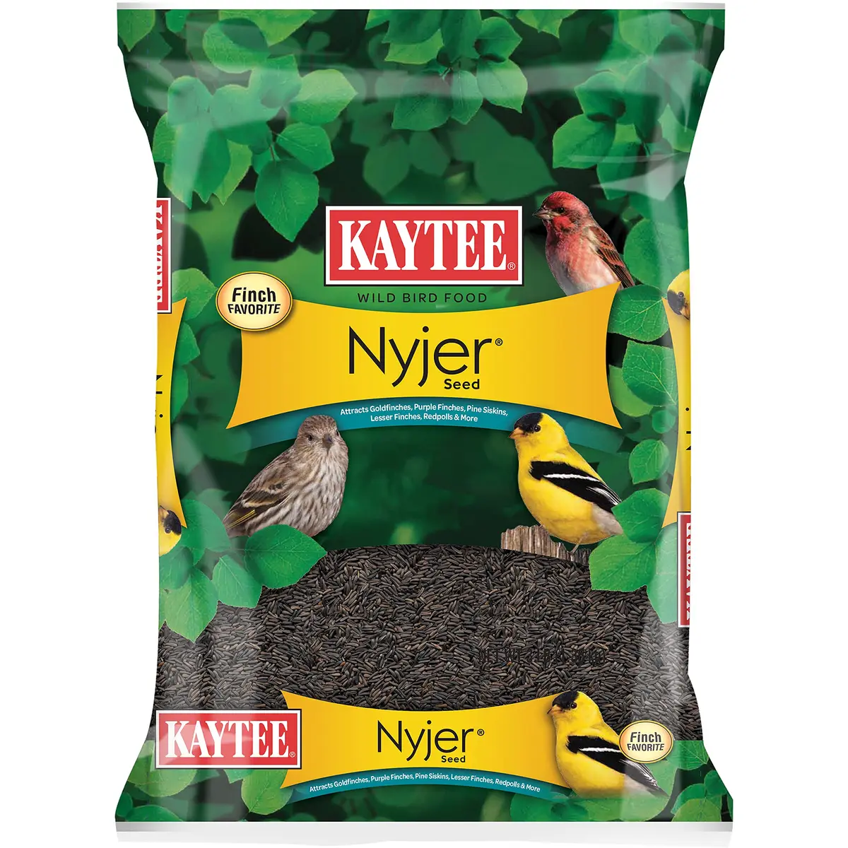 Kaytee Nyjer Thistle Seed 3 Pound | No hulls, attracts finches & small songbirds - main product image