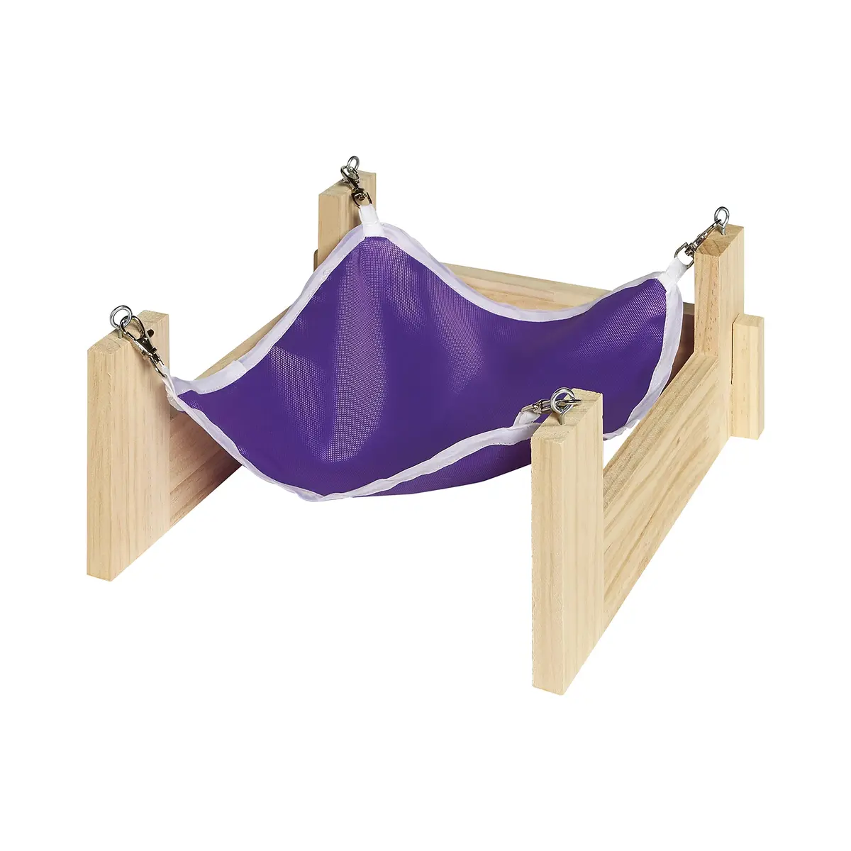 Kaytee Hammock with Stand, 11 x 12.5 x 5.25 Inches | Cozy small animal resting spot - view 3
