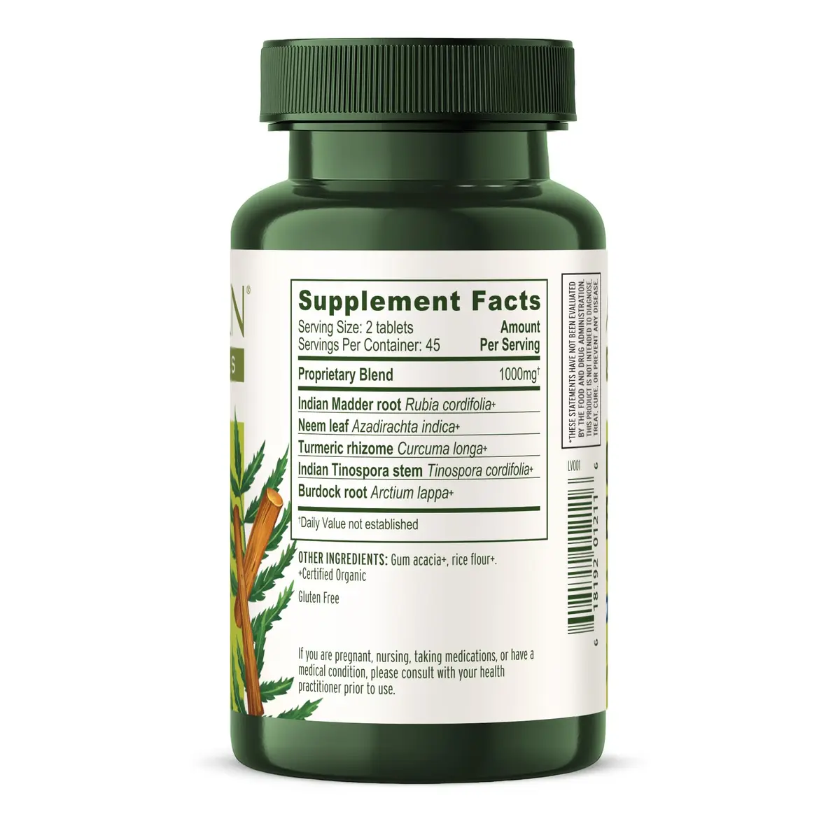 Banyan Botanicals Organic Blood Cleanse Tablets | Natural Liver & Skin Detox Support - view 9