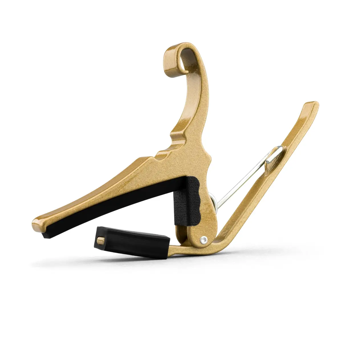 Kyser Quick-Change Guitar Capo for 6-string Acoustic Guitars, Gold, KG6GA | Professional Quality Aluminum with Steel Spring - view 2