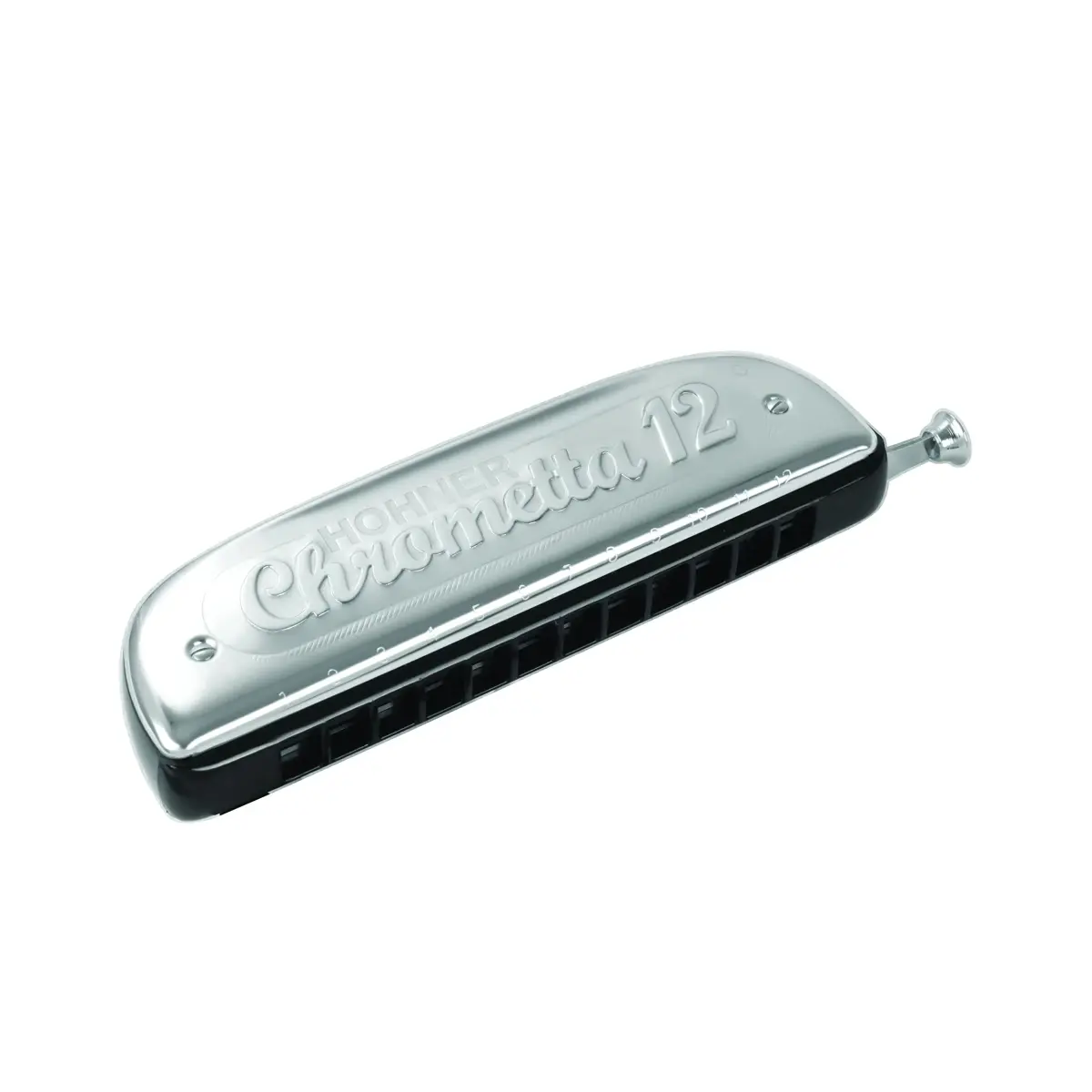 Hohner Chrometta 12 Chromatic Harmonica, Key of G | 3 Octave Range - main product image
