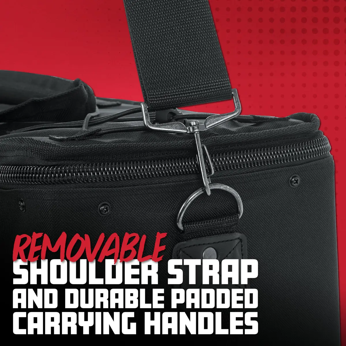 Gator Portable 2U Rack Bag with 14" Rackable Depth | Lightweight & Durable - view 4