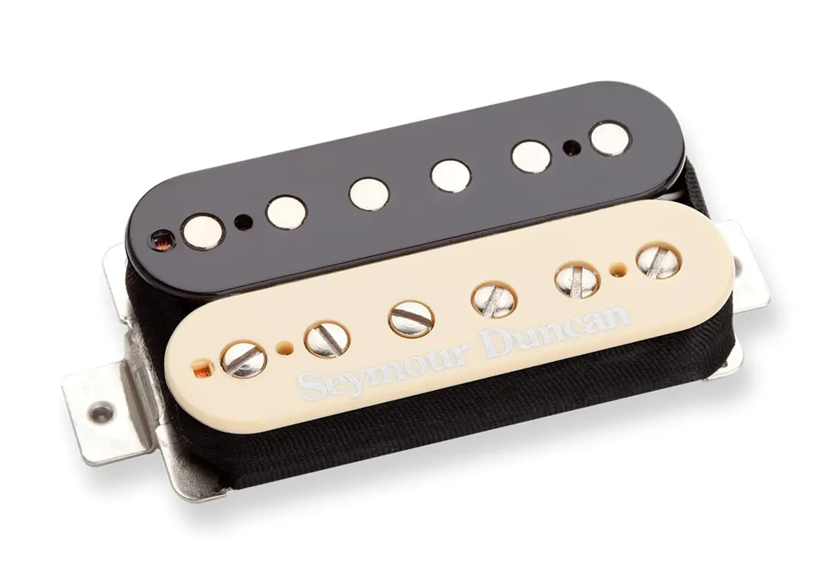 Seymour Duncan SH-6B-Z Duncan Distortion Humbucker Pickup Bridge Zebra | High-Output Passive Pickup for Rock & Metal - main product image
