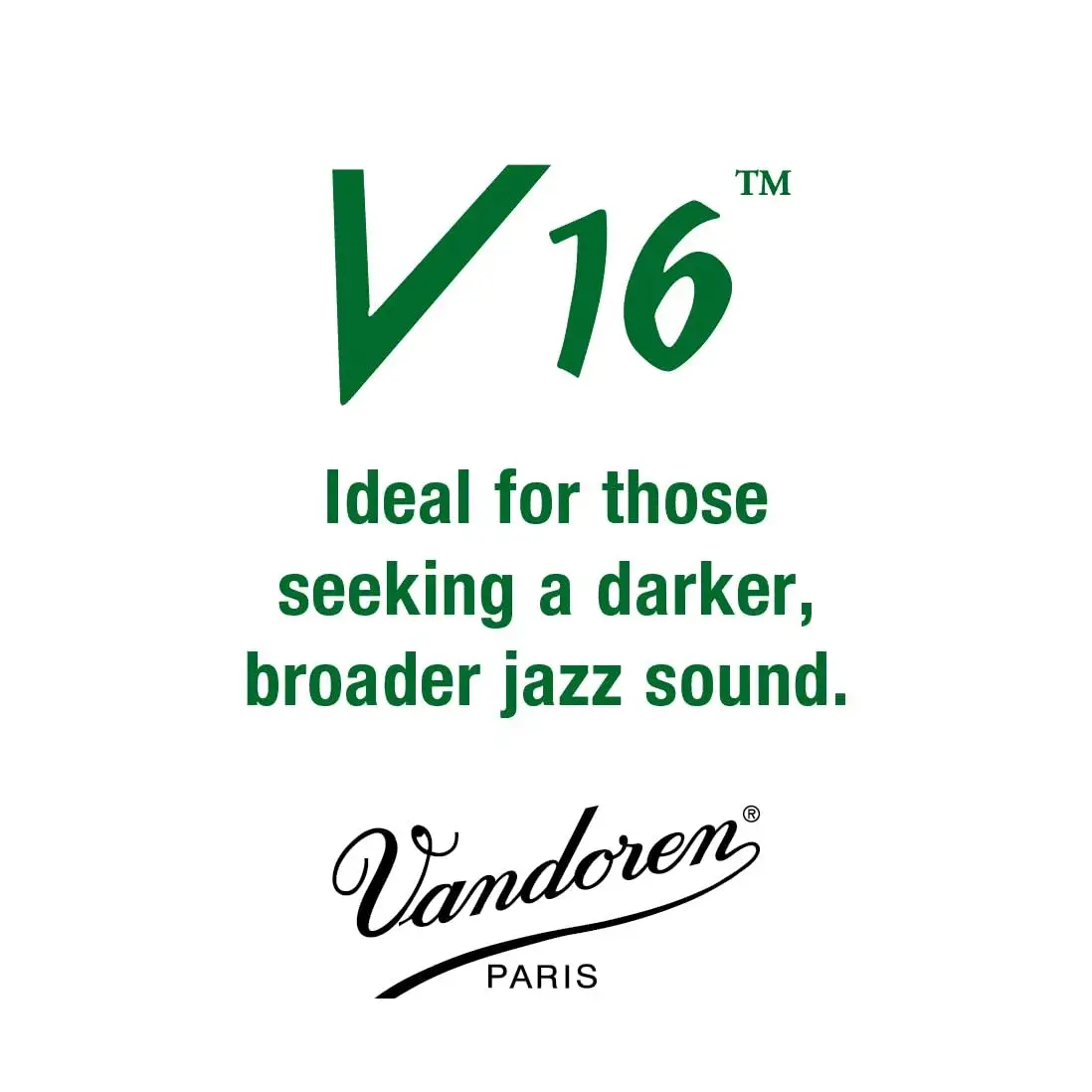 Vandoren V16 Alto Saxophone Reeds Strength 3.5 (10-Pack) | Brilliant & Percussive Sound - view 2