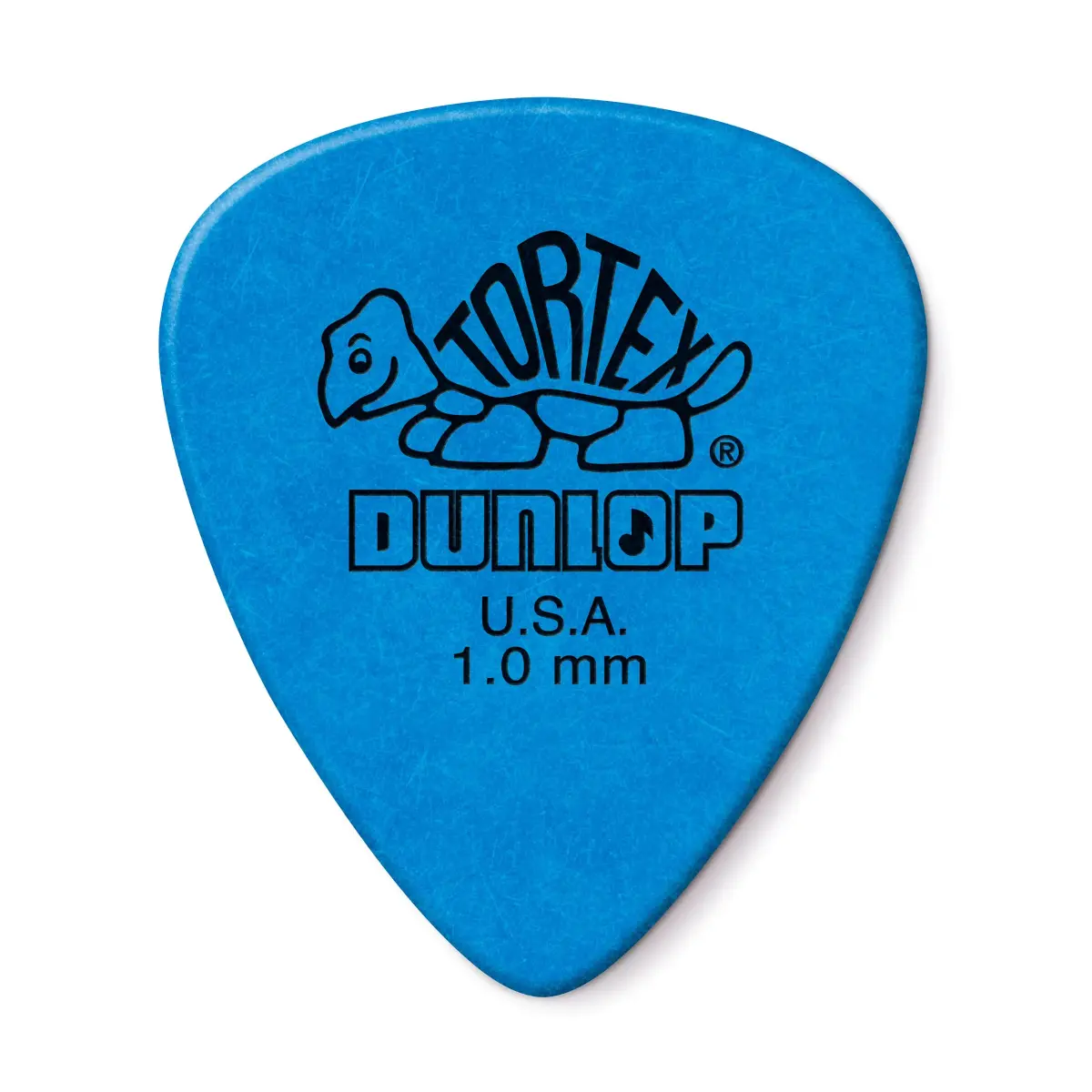 Jim Dunlop Tortex Standard 1.00 mm Blue Guitar Picks - 12 Pack - main product image