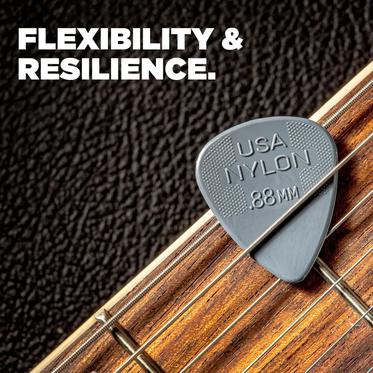 Jim Dunlop Nylon Standard Guitar Picks 0.46mm (12-Pack) | Warm Tones & Smooth Release - view 6