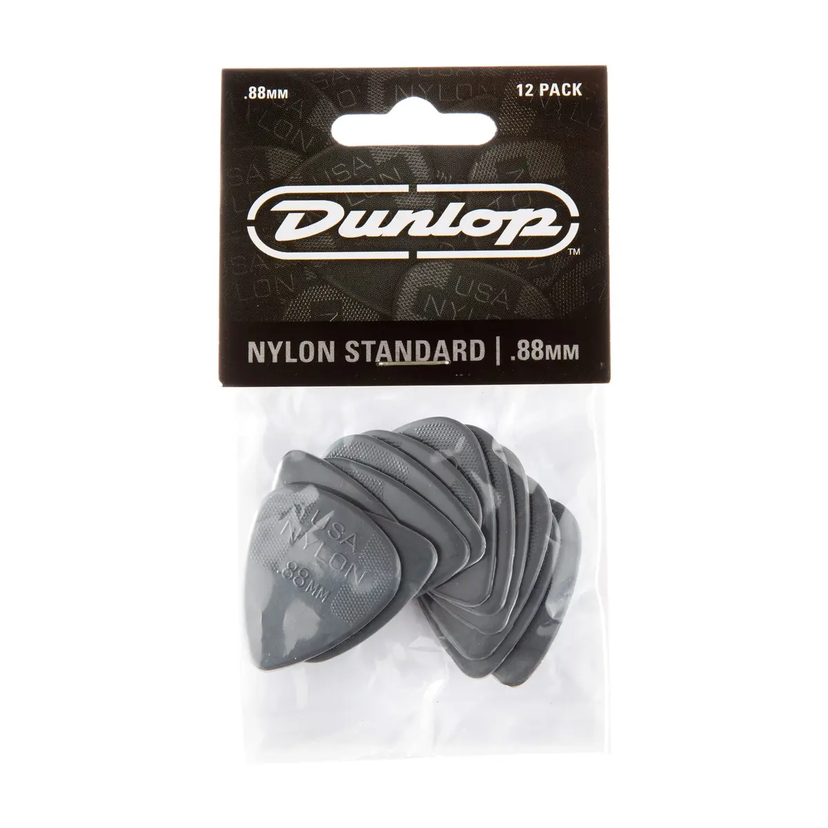 Jim Dunlop Nylon Standard Pick .88MM | Durable, Flexible Guitar & Bass Pick for India - view 8