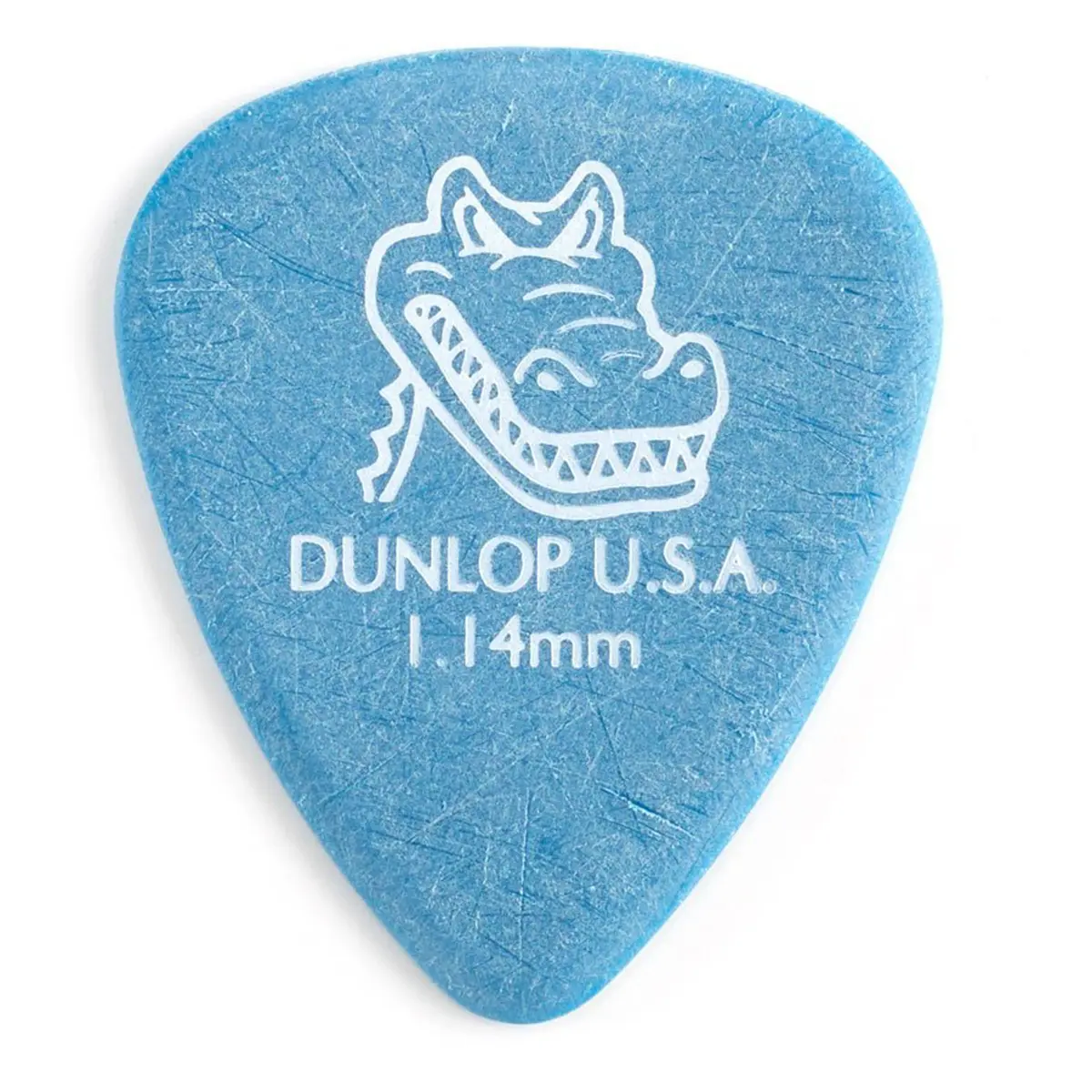 Jim Dunlop Gator Grip Pick 1.14MM Blue 12 Pack | Superior Control for Guitarists - main product image