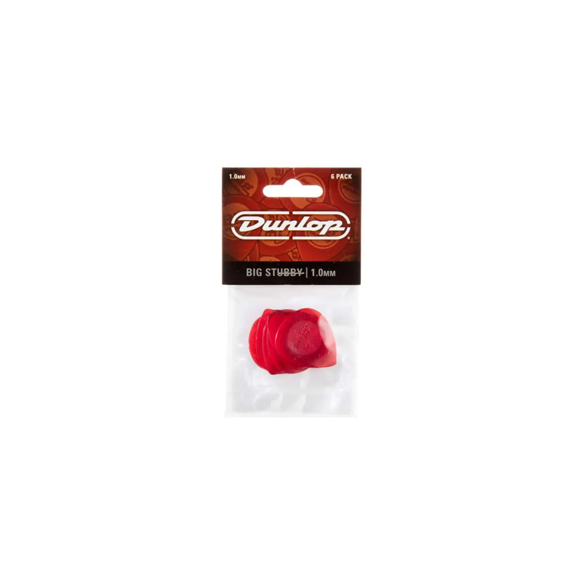 Jim Dunlop Big Stubby Pick 1.0MM | Durable Lexan Guitar Pick for Fast Play - view 4