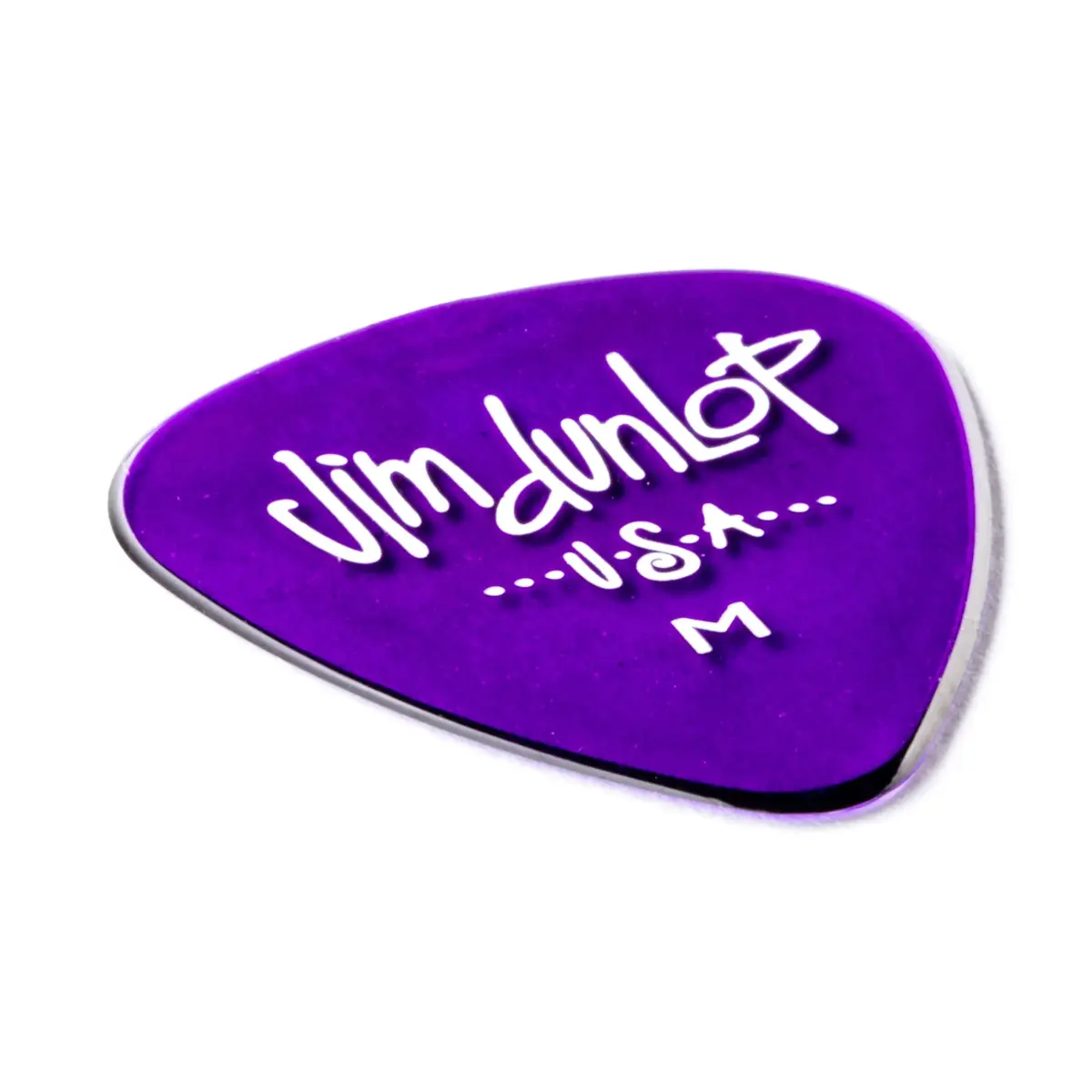 Jim Dunlop Gels Purple Medium Pick - 12 Pack | Durable Polycarbonate Plectrums for Guitar - view 3