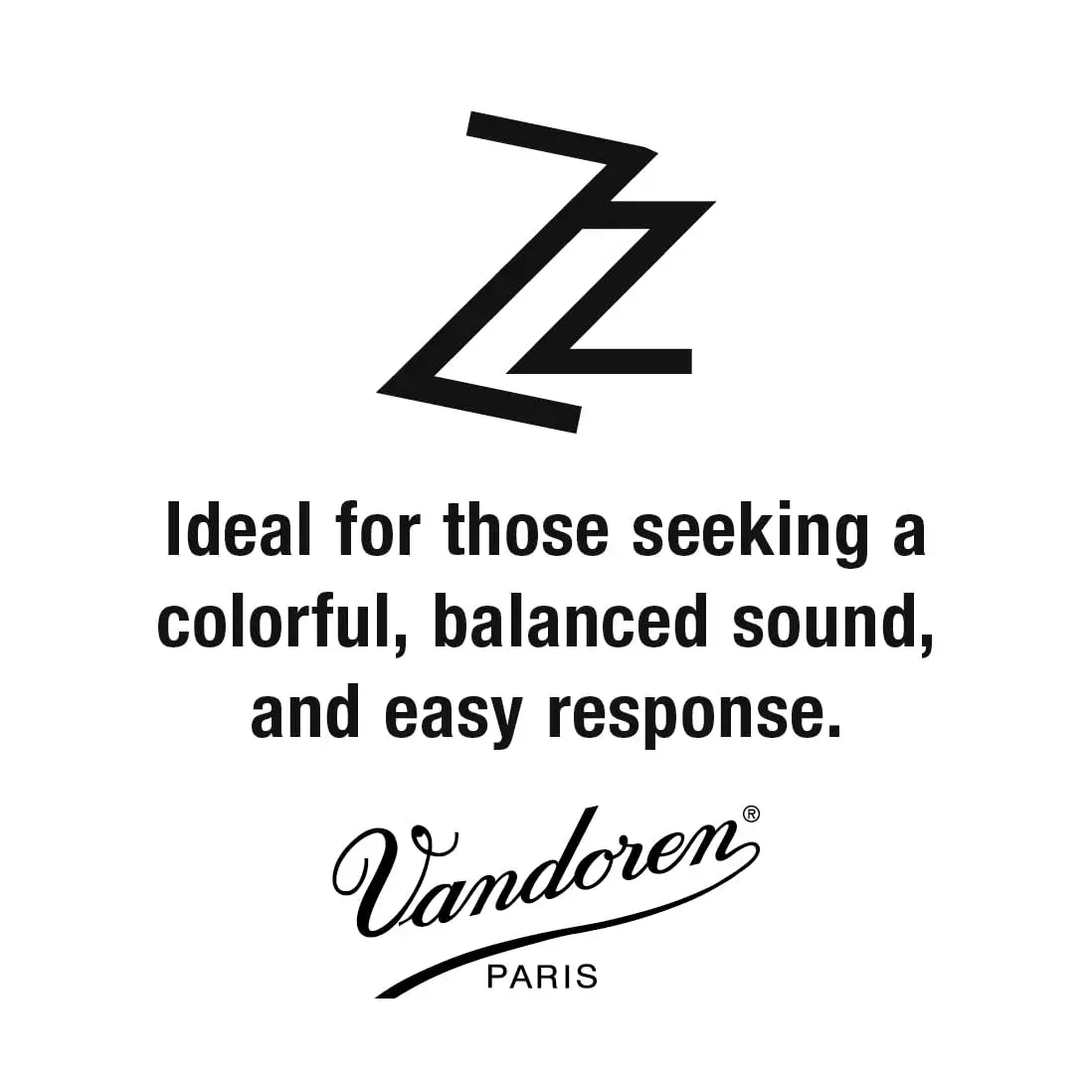 Vandoren SR414 Alto Sax ZZ Reeds Strength 4; Box of 10 | Jazz Tone & Response - view 2